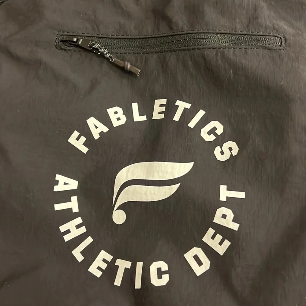 Fabletics The Commuter BackPack black, zippered pockets, adjust. straps, NWT